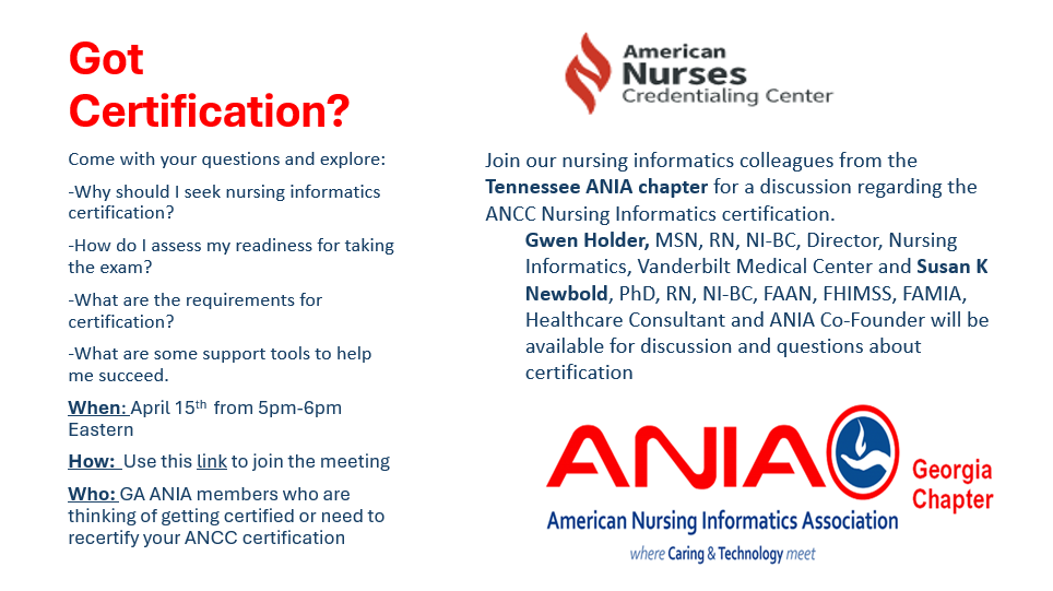 Meeting announcement 